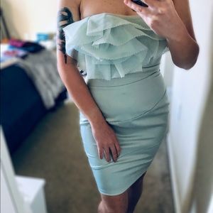 Lipsy Strapless Women Dress